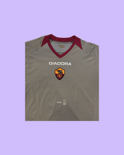 AS Roma 2006/07 Diadora Football Jersey - Cult Fave Football Shirts