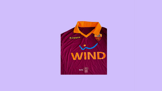 AS Roma 2012-13 Kappa Home Jersey - Cult Fave Football Shirts