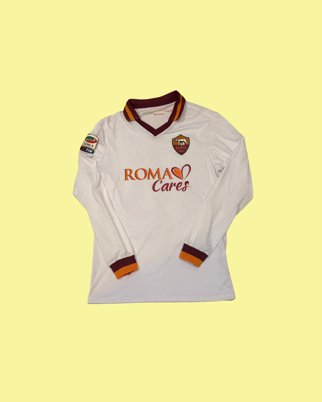 AS Roma 2013/14 In-House Away with Daniele De Rossi 16 Football Jersey