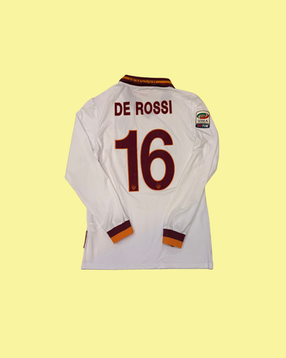 AS Roma 2013/14 In-House Away with Daniele De Rossi 16 Football Jersey