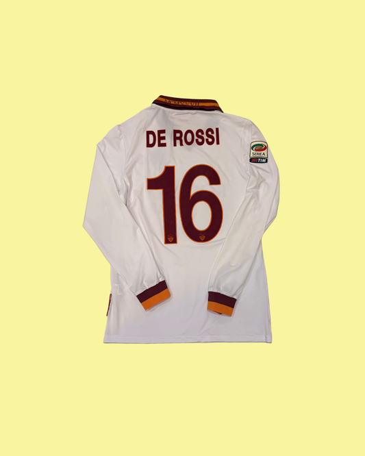 AS Roma 2013/14 In-House Away with Daniele De Rossi 16 Football Jersey