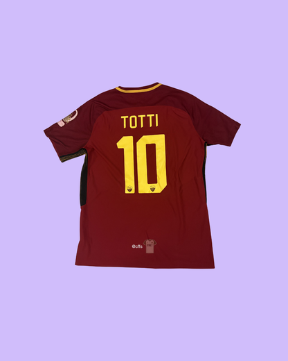 AS Roma 2016/17 Nike with Francesco Totti 10 Nameset Football Jersey
