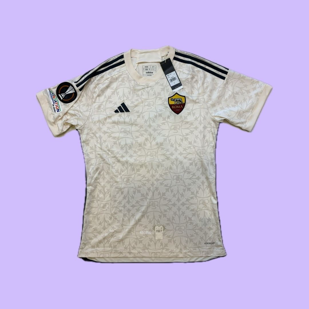 AS Roma 2023/24 Adidas with Paulo Dybala 21 Away Jersey - Cult Fave Football Shirts