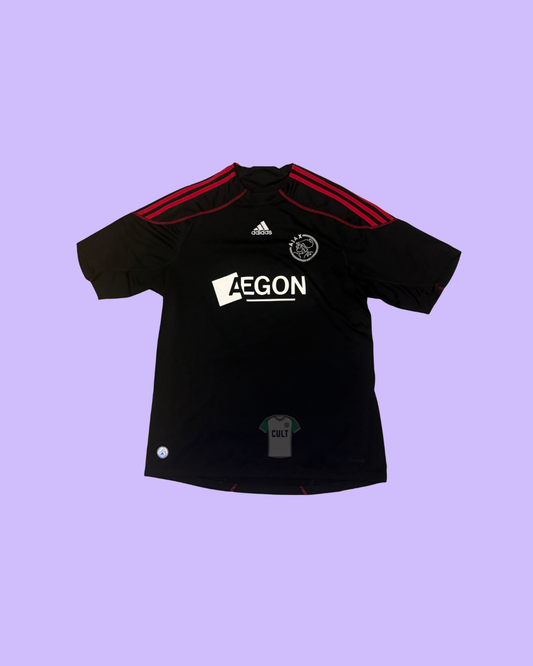 Ajax Amsterdam 2009/10 Adidas with Luis Suarez 16 Nameset Football Jersey