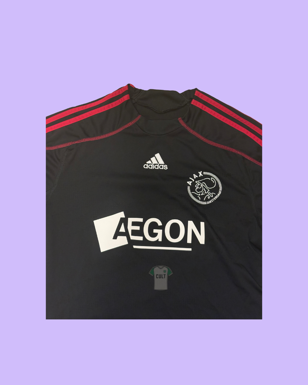 Ajax Amsterdam 2009/10 Adidas with Luis Suarez 16 Nameset Football Jersey