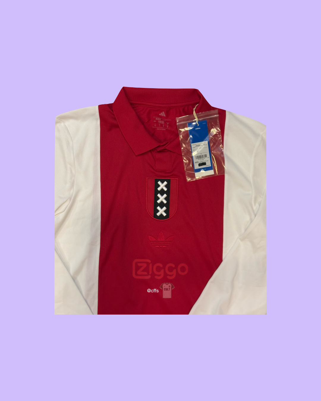 Ajax Amsterdam 2024/25 Adidas with 14 Nameset Football Jersey - Cult Fave Football Shirts