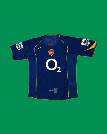 Arsenal FC 2004/05 Nike Away Jose Antonio Reyes 9 Nameset Football Jersey - Cult Fave Football Shirts