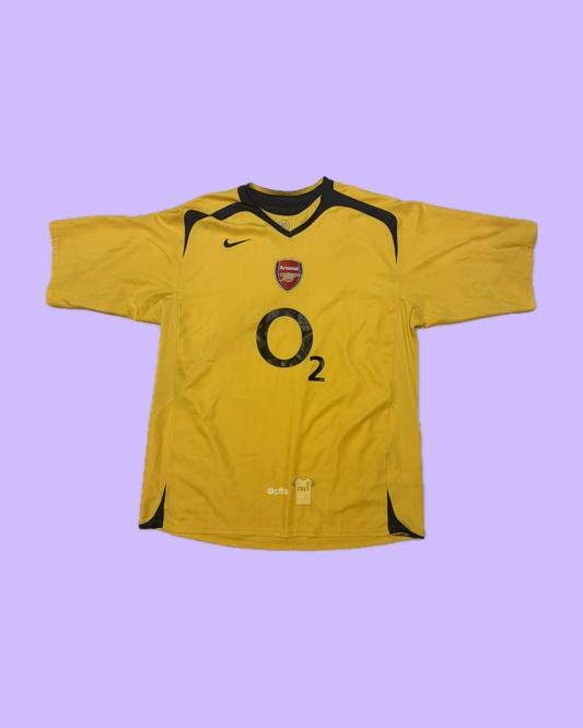 Arsenal FC 2005/06 Nike with Sol Campbell 23 Nameset Football Jersey