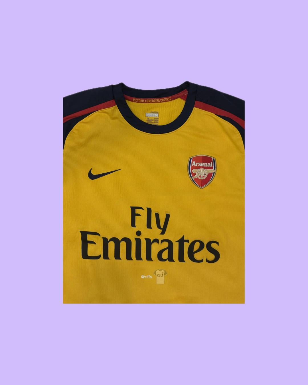 Arsenal FC 2008/09 Nike with Andrey Arshavin 23 Nameset Football Jersey
