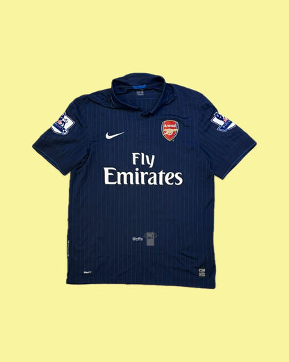 Arsenal FC 2009/10 Nike with Cesc Fabregas 4 Nameset Football Jersey - Cult Fave Football Shirts