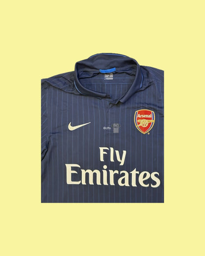 Arsenal FC 2009/10 Nike with Cesc Fabregas 4 Nameset Football Jersey - Cult Fave Football Shirts