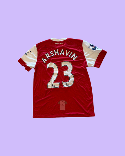 Arsenal FC 2010/11 Nike with Andrei Arshavin 23 Nameset Football Jersey