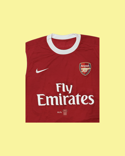 Arsenal FC 2010/11 Nike with Jack Wilshere 19 Nameset Football Jersey - Cult Fave Football Shirts