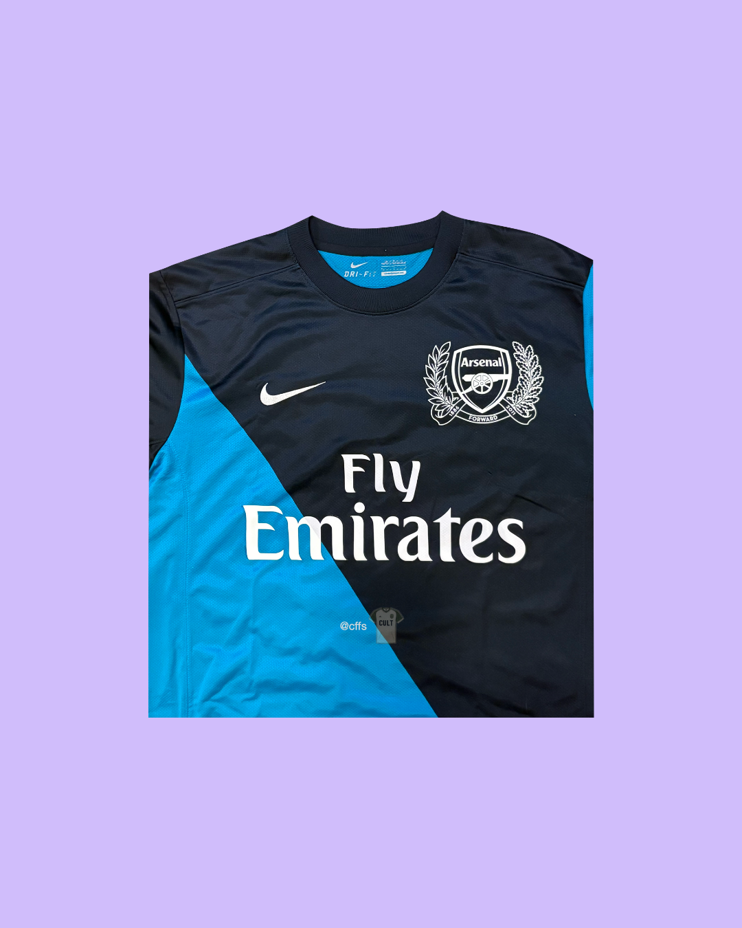 Arsenal FC 2011/12 Nike with Thierry Henry 12 Nameset Football Jersey - Cult Fave Football Shirts