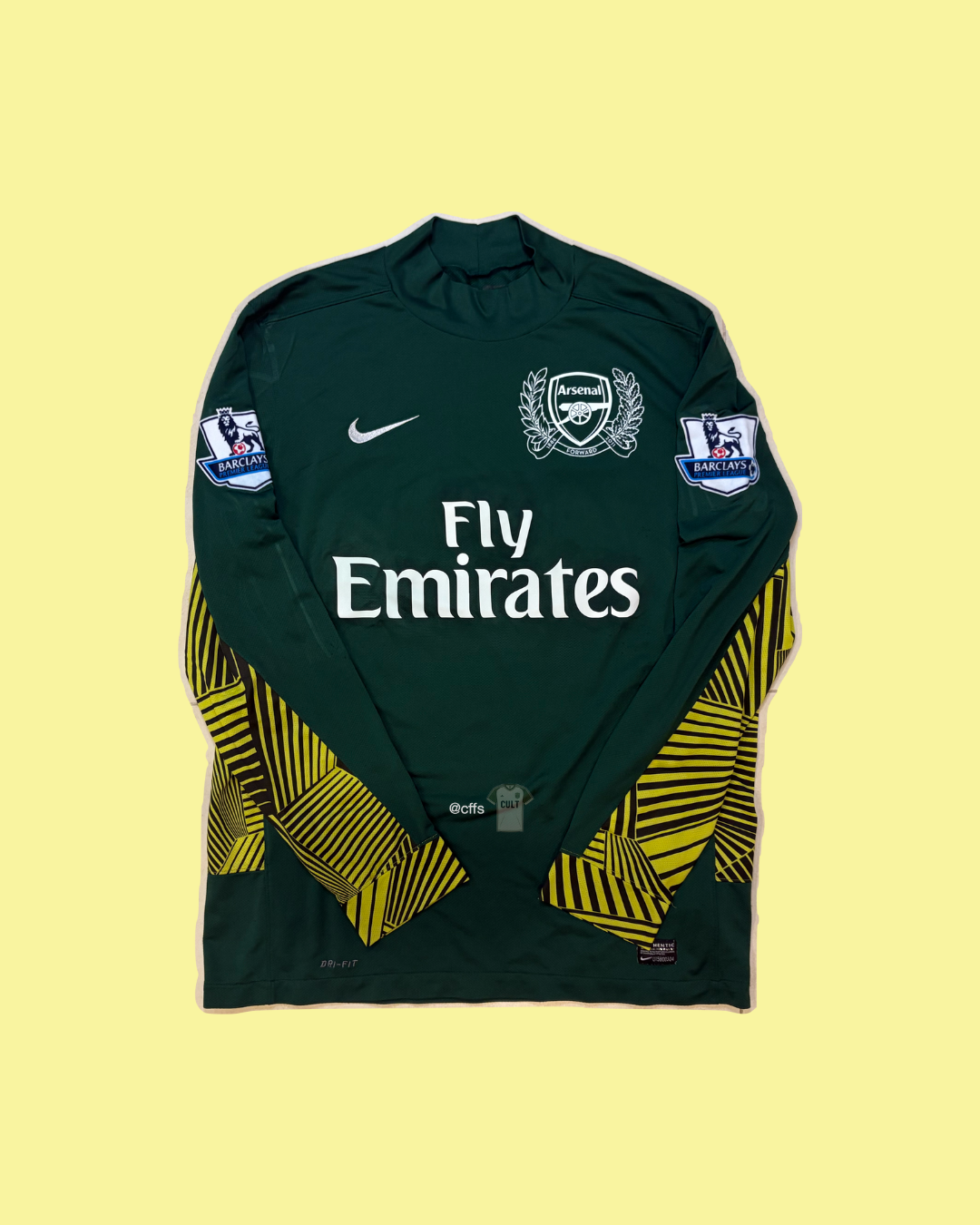 Arsenal FC 2011/12 Nike with Wojciech Szczęsny 13 Nameset Football Jersey