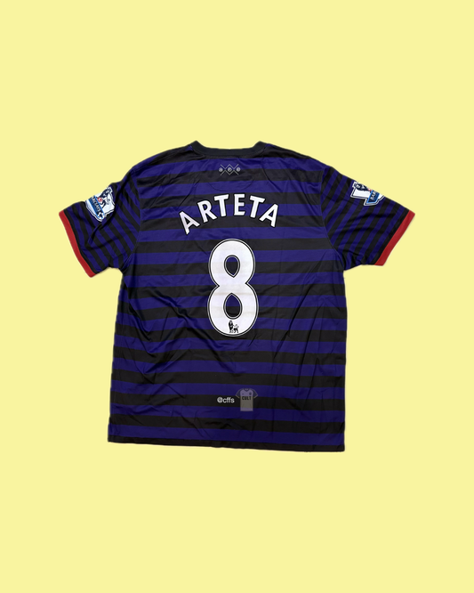 Arsenal FC 2012/13 Nike with Mikel Arteta 8 Nameset Football Jersey - Cult Fave Football Shirts
