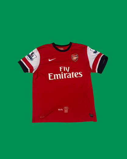 Arsenal FC 2013/14 Nike with Mesut Ozil 11 Nameset Football Jersey
