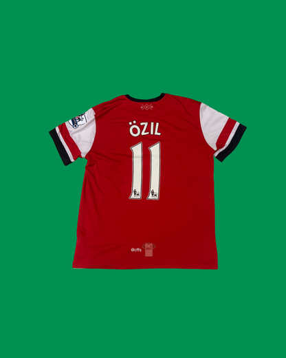 Arsenal FC 2013/14 Nike with Mesut Ozil 11 Nameset Football Jersey