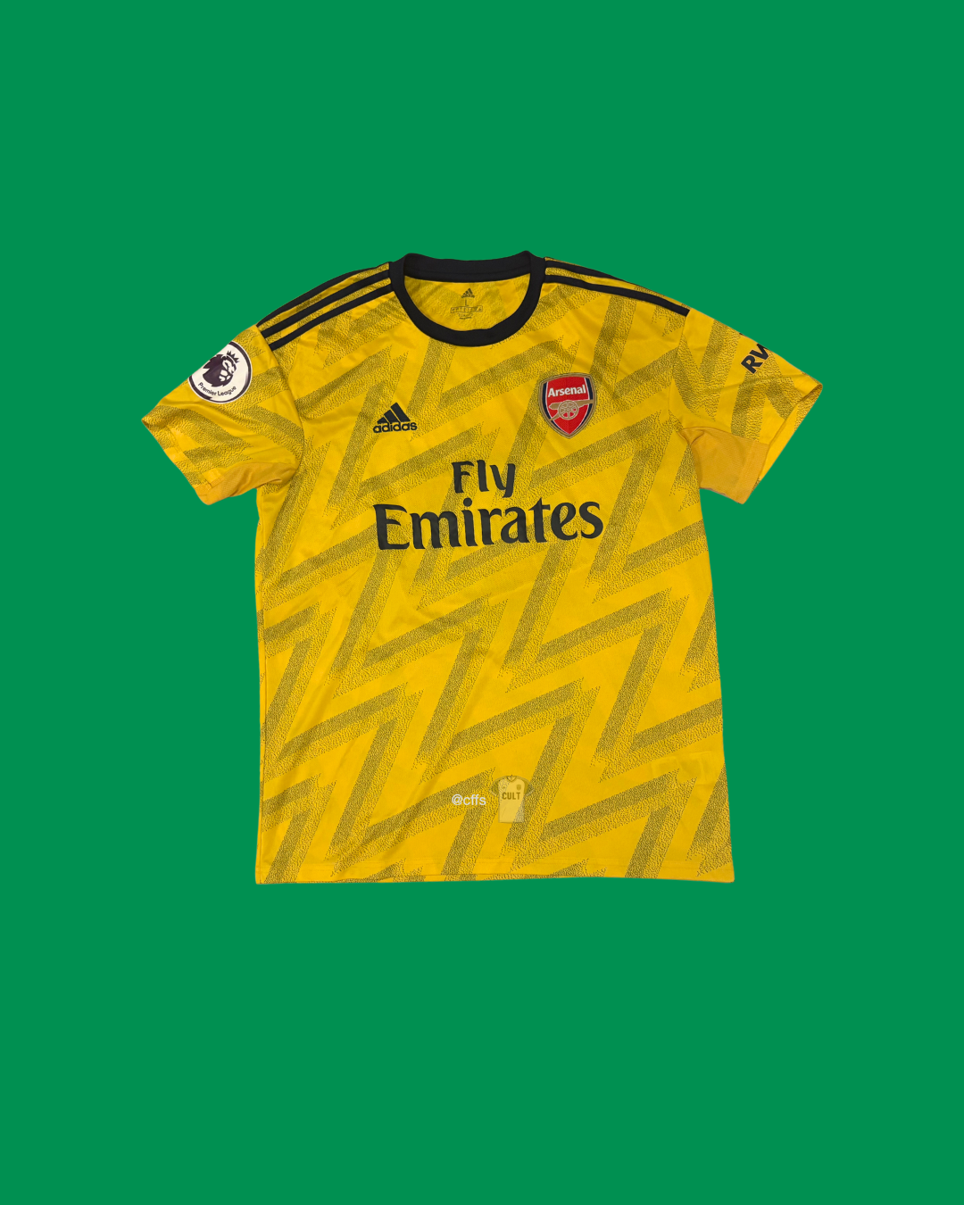 Arsenal FC 2019/20 Adidas with Pierre-Emerick Aubameyang 14 Nameset Football Jersey