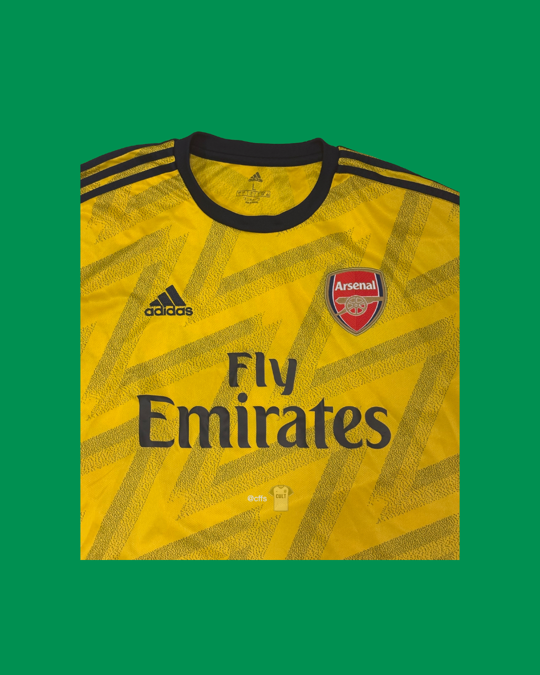 Arsenal FC 2019/20 Adidas with Pierre-Emerick Aubameyang 14 Nameset Football Jersey