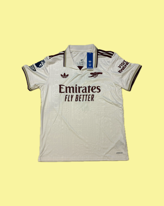 Arsenal FC 2025/26 Adidas with Bukayo Saka 7 Nameset Football Jersey