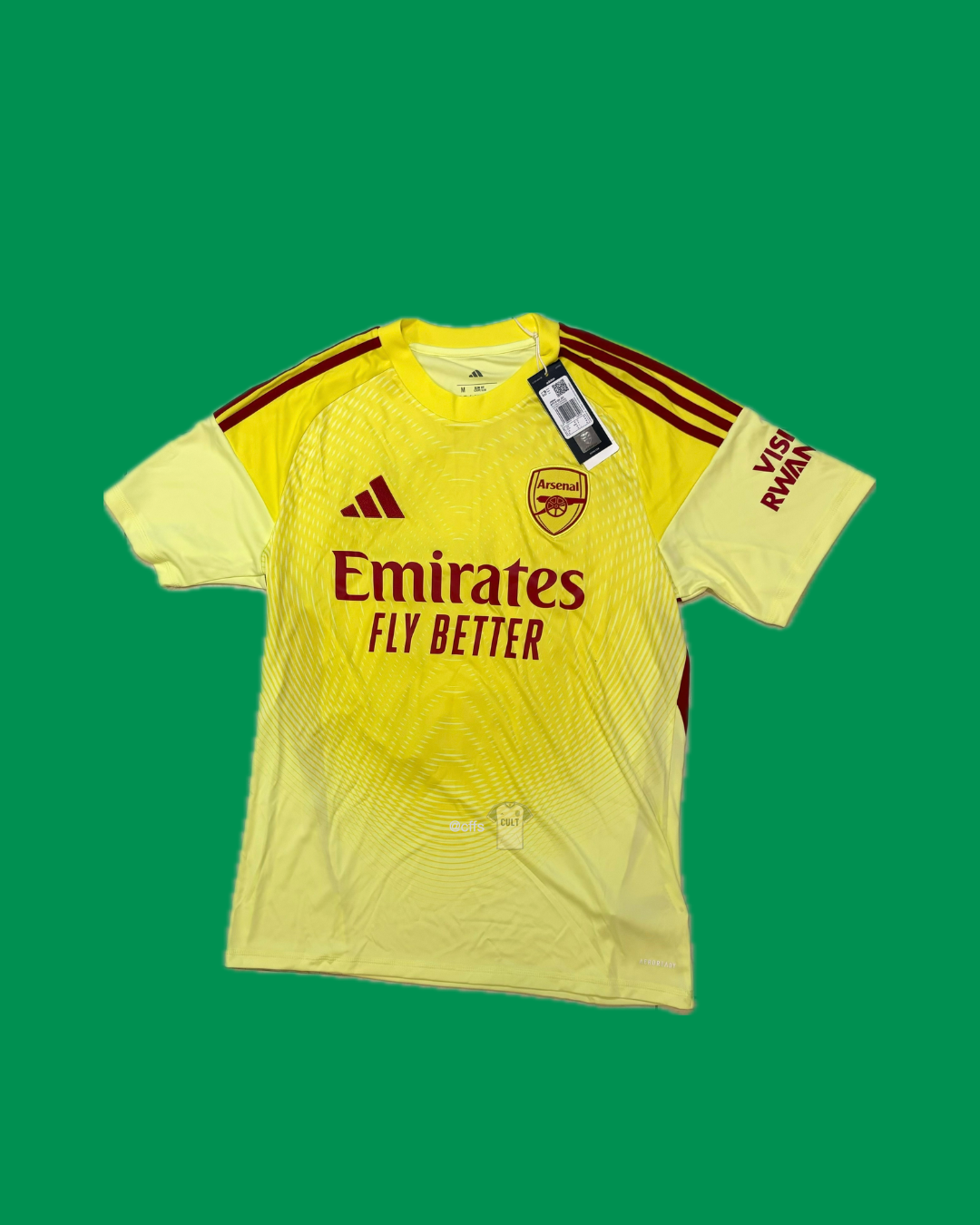 Arsenal FC 2025/26 Adidas with Kepa Arrizabalaga 13 Nameset Football Jersey - Cult Fave Football Shirts
