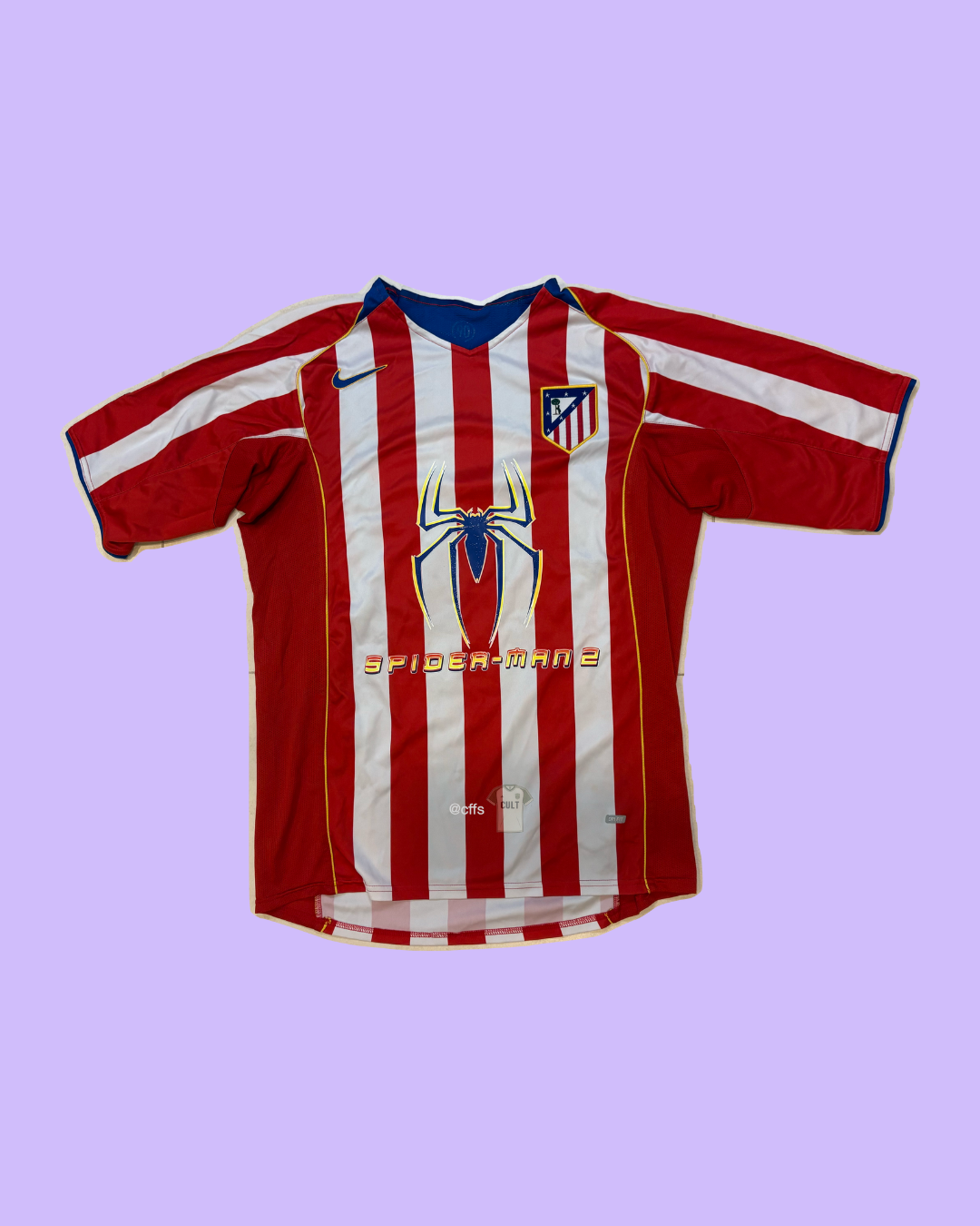 Atletico Madrid 2004/05 Nike with Fernando Torres Nameset Football Jersey
