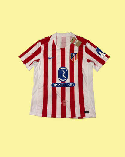 Atletico Madrid 2025/26 Nike with Antoine Griezmann 7 Nameset Football Jersey