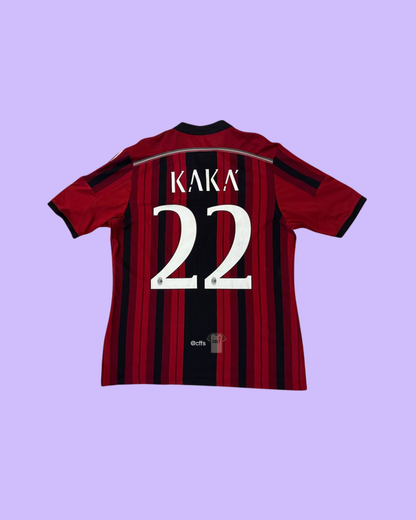 AC Milan 2014/15 Adidas Home Jersey with Kaka Nameset - Cult Fave Football Shirts