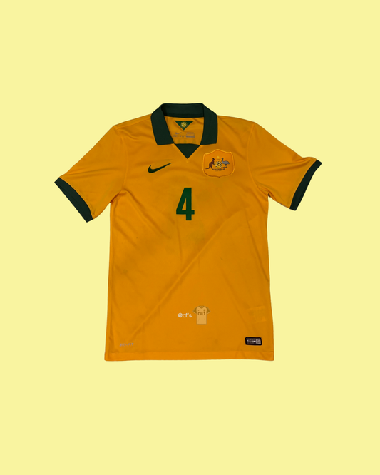 Australia NT 2015 Nike with Tim Cahill 4 Nameset Football Jersey