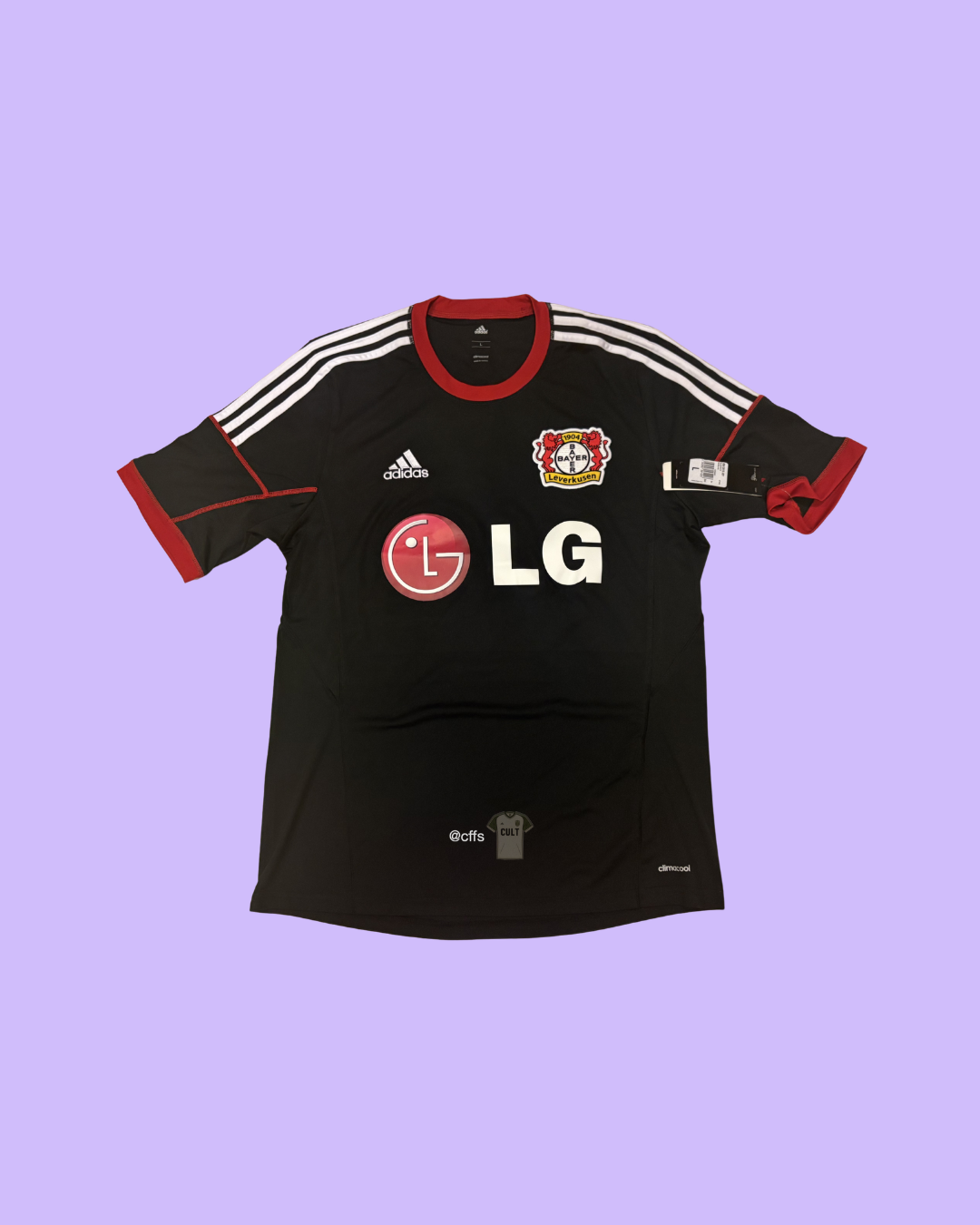 Bayer Leverkusen 2013/14 Adidas with Son Heung Min 7 Nameset Football Jersey