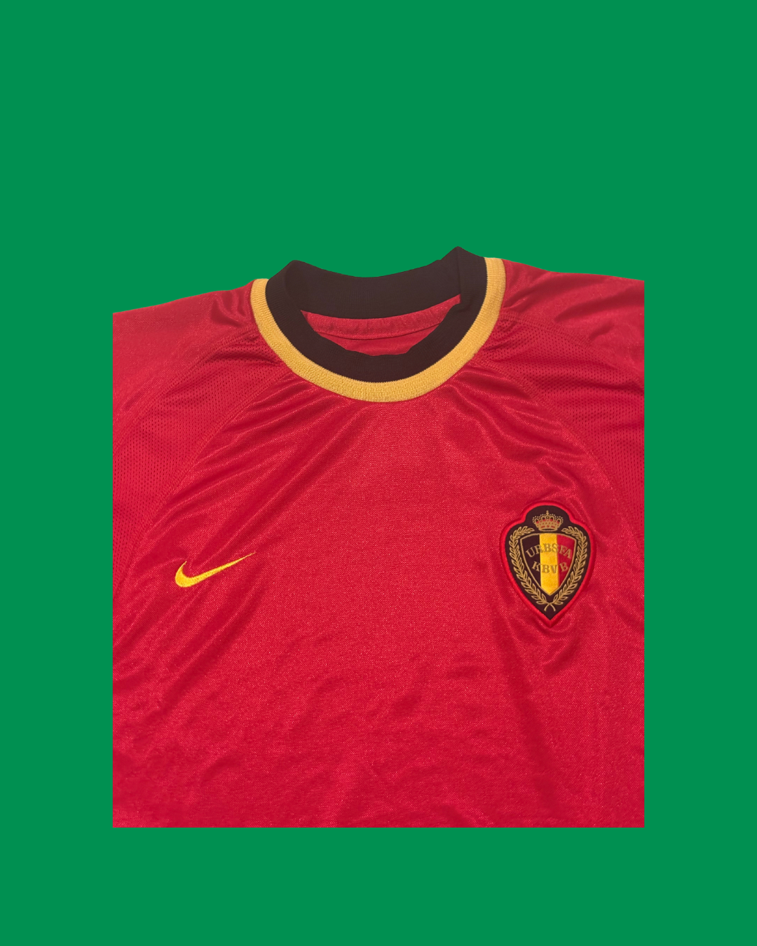 Belgium NT 2000/01 Nike Home Football Jersey