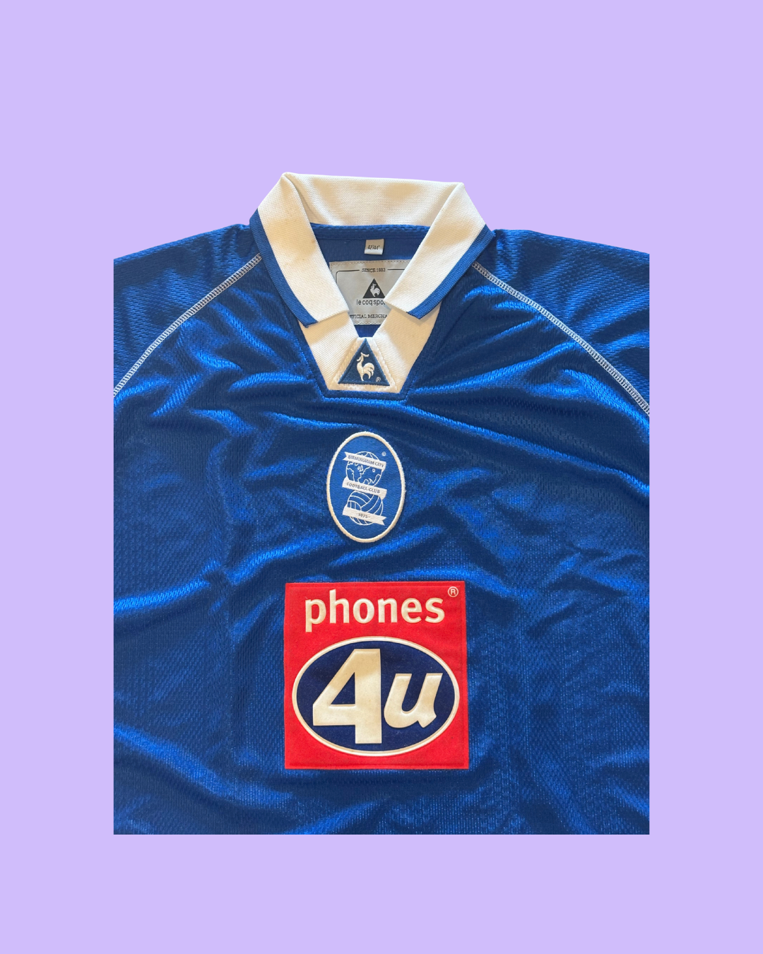 Birmingham City 2001/02 Le Coq Sportif Football Jersey