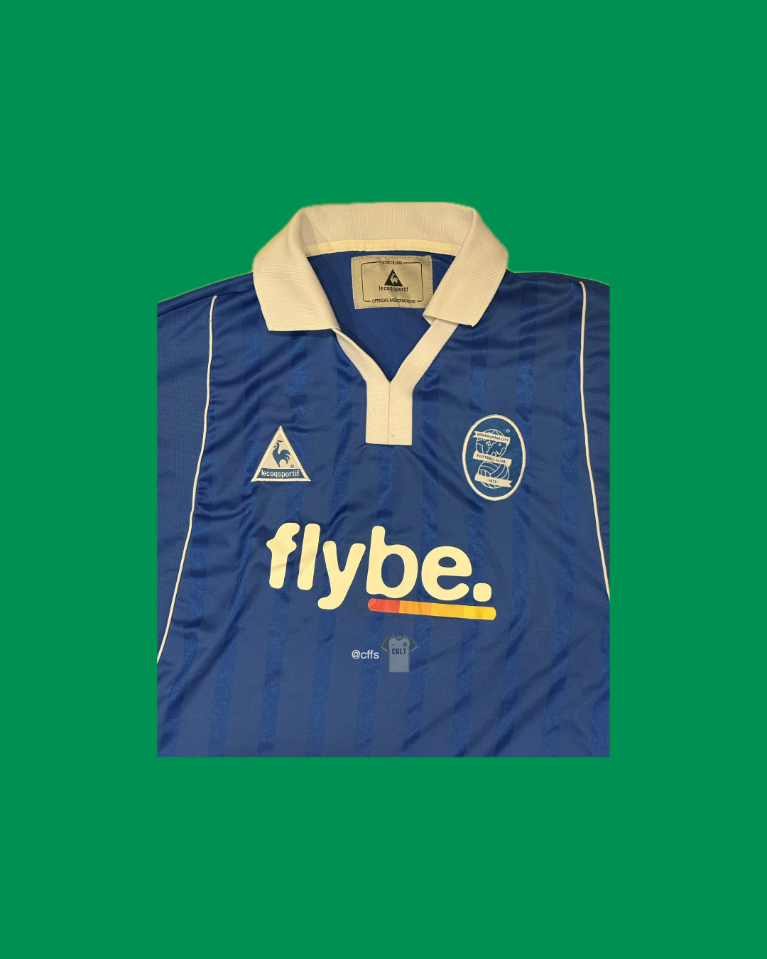Birmingham City 2003/04 Le Coq Sportif with Mikael Forsell 9 Nameset Football Jersey - Cult Fave Football Shirts