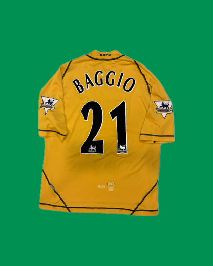 Blackburn Rovers 2003/04 Kappa with Dino Baggio 21 Nameset Football Jersey - Cult Fave Football Shirts