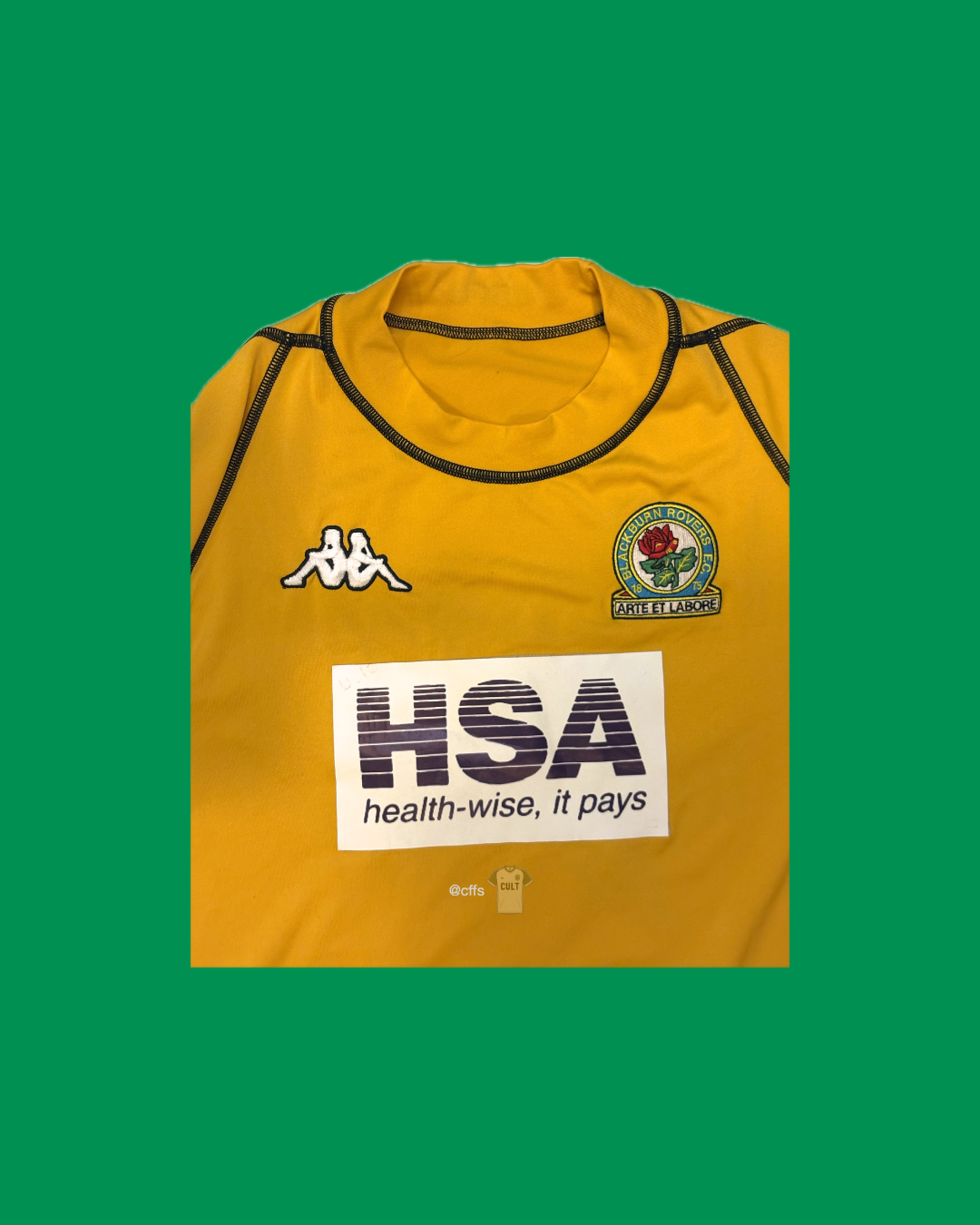 Blackburn Rovers 2003/04 Kappa with Dino Baggio 21 Nameset Football Jersey - Cult Fave Football Shirts