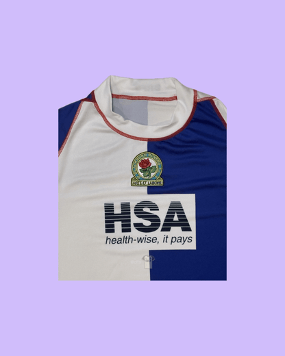 Blackburn Rovers 2003/04 Kappa Football Jersey (European) - Cult Fave Football Shirts