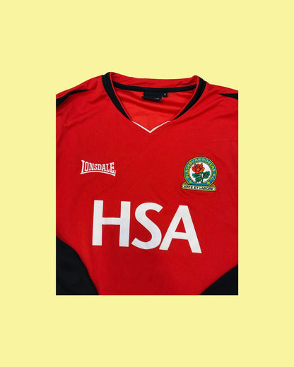Blackburn Rovers 2004/05 Lonsdale with Morten Gamst Pedersen 12 Nameset - Cult Fave Football Shirts
