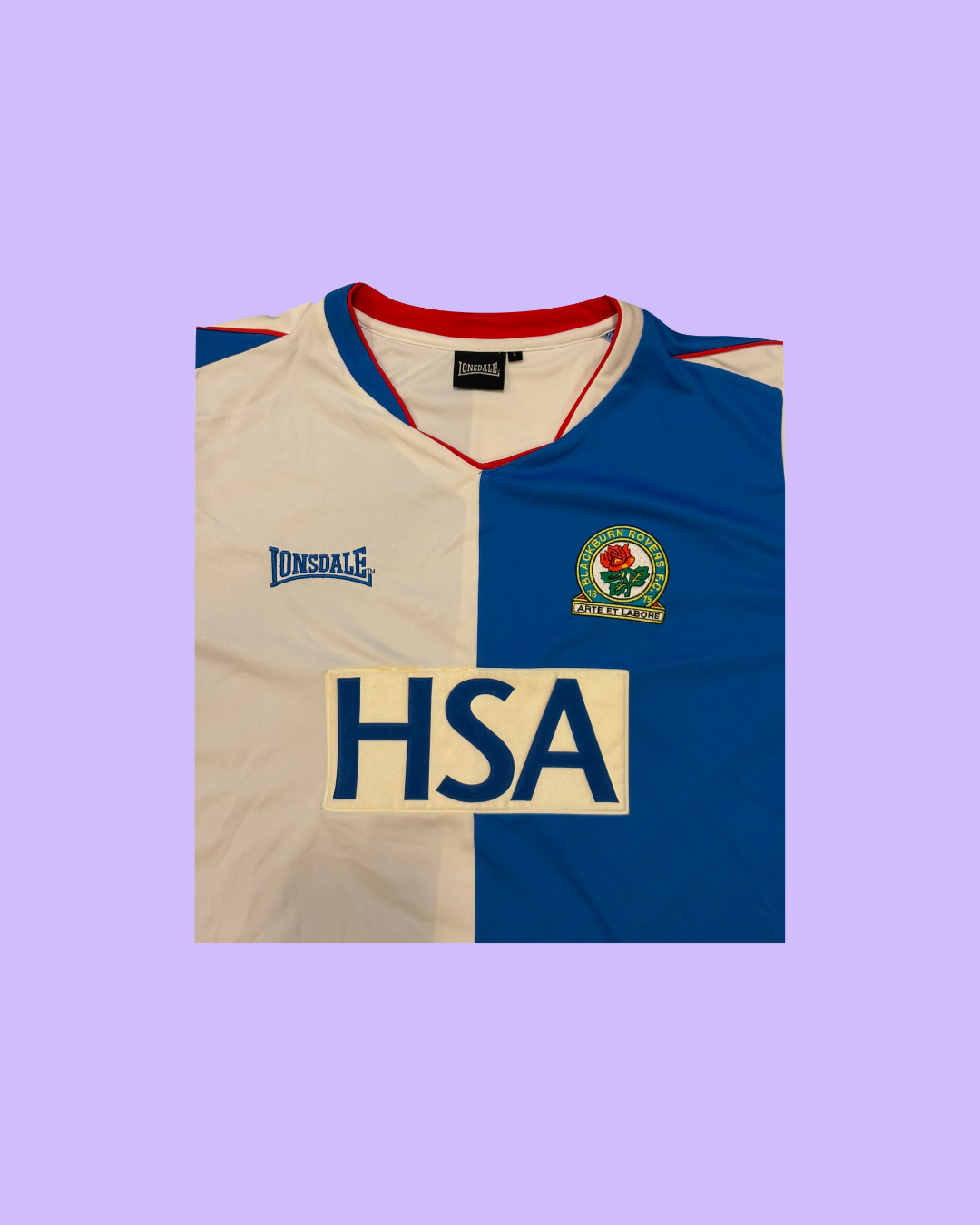 Blackburn Rovers 2004/05 Lonsdale with Tugay Kerimoglu 8 Nameset Football Jersey