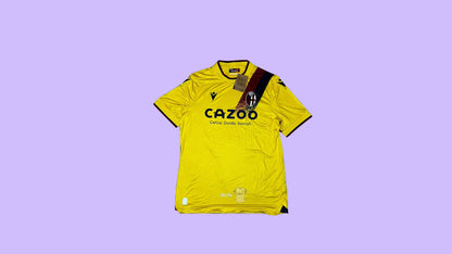 Bologna 2022/23 Macron Football Jersey - Cult Fave Football Shirts