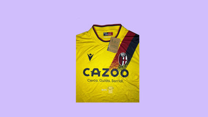 Bologna 2022/23 Macron Football Jersey - Cult Fave Football Shirts
