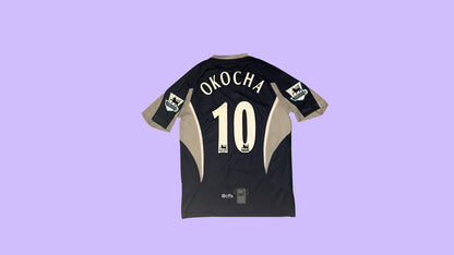 Bolton Wanderers 2005/07 Reebok with Jay-Jay Okocha 10 Nameset Reebok - Cult Fave Football Shirts