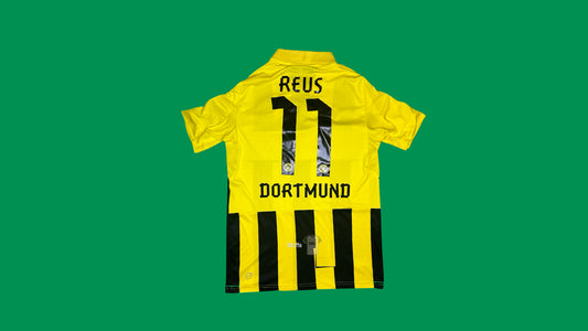 Borussia Dortmund 2012/13 Puma with Marco Reus 11 Nameset Vintage Football Jersey