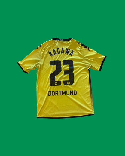 Borussia Dortmund 2011/12 Kappa with Shinji Kagawa 23 Nameset Football Jersey