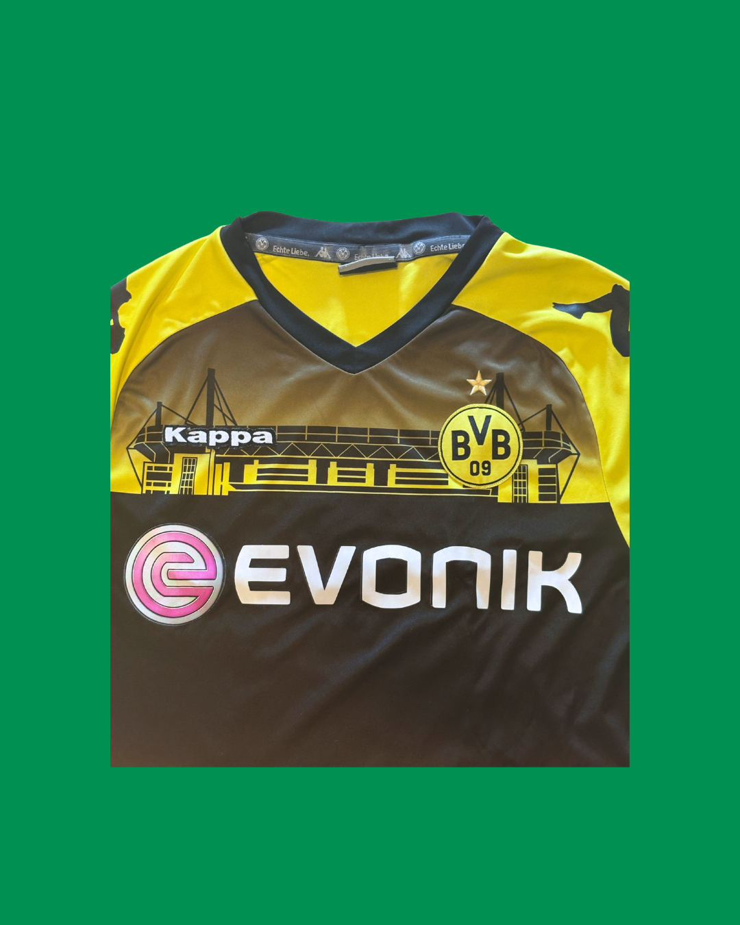 Borussia Dortmund 2011/12 Kappa with Shinji Kagawa 23 Nameset Football Jersey