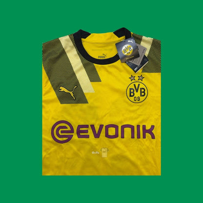 Borussia Dortmund 2022/23 Puma with Jude Bellingham 22 Nameset - Cult Fave Football Shirts