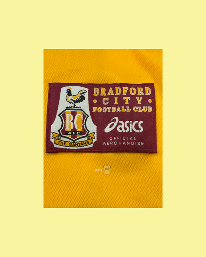 Bradford City 1999/2001 Asics with Benito Carbone 10 Nameset Football Jersey - Cult Fave Football Shirts