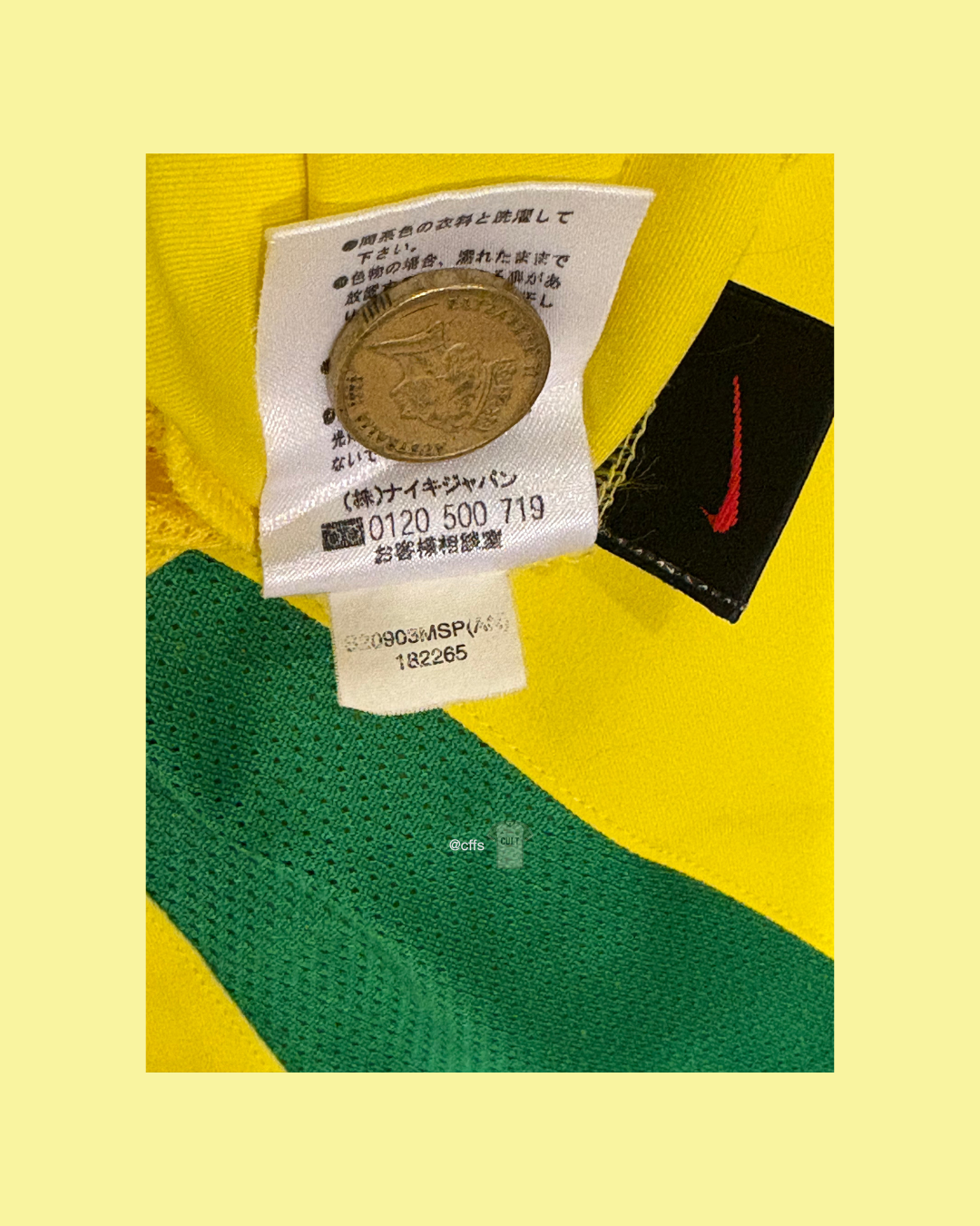 Brazil NT 2002/04 Nike with Ronaldinho 11 Nameset Football Jersey