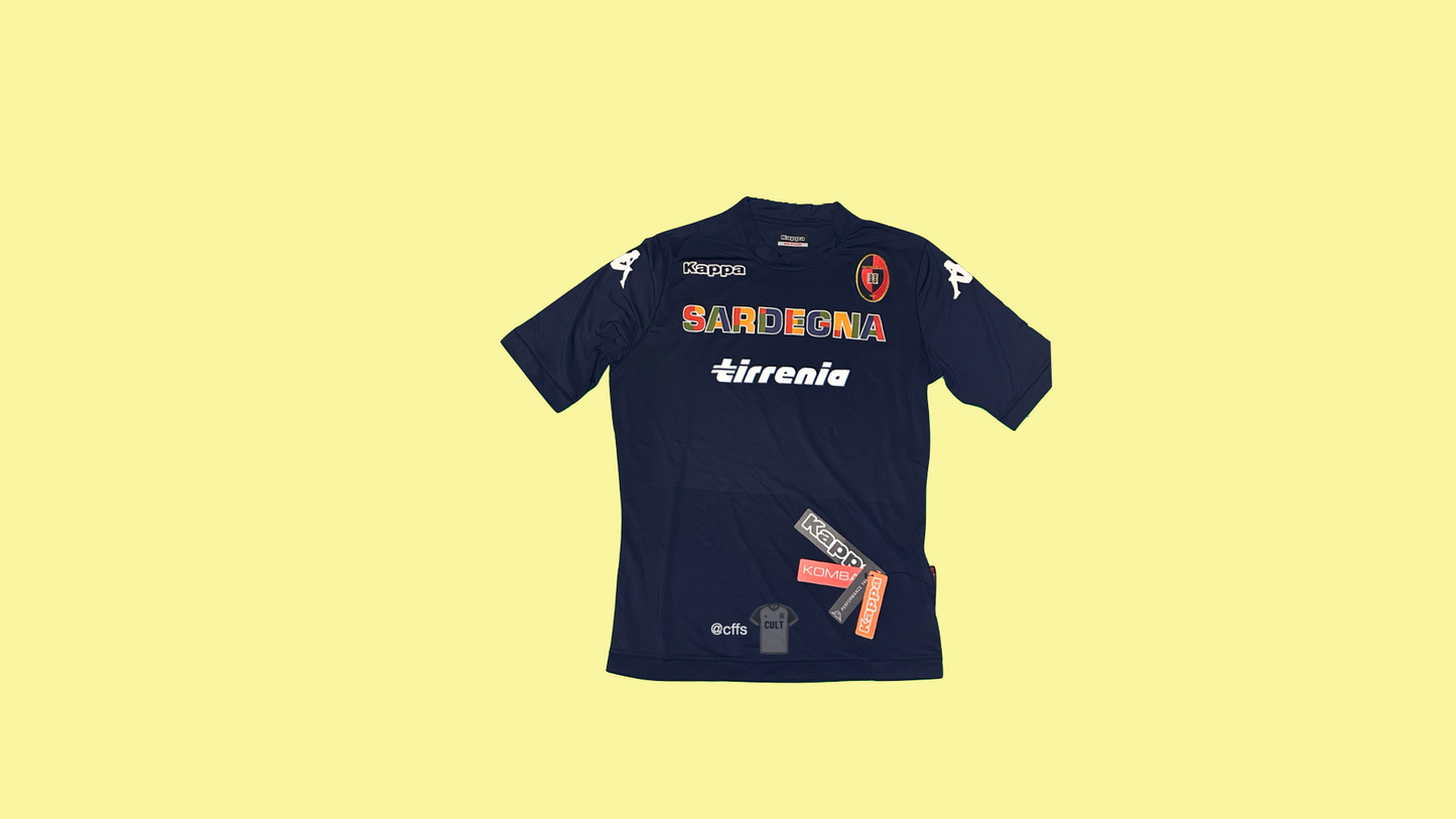 Cagliari Calcio 2013/14 Kappa Vintage Football Jersey