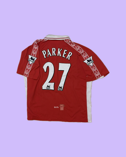 Charlton Athletic 1998-00 Le Coq Sportif with Scott Parker 27 Nameset Football Jersey - Cult Fave Football Shirts